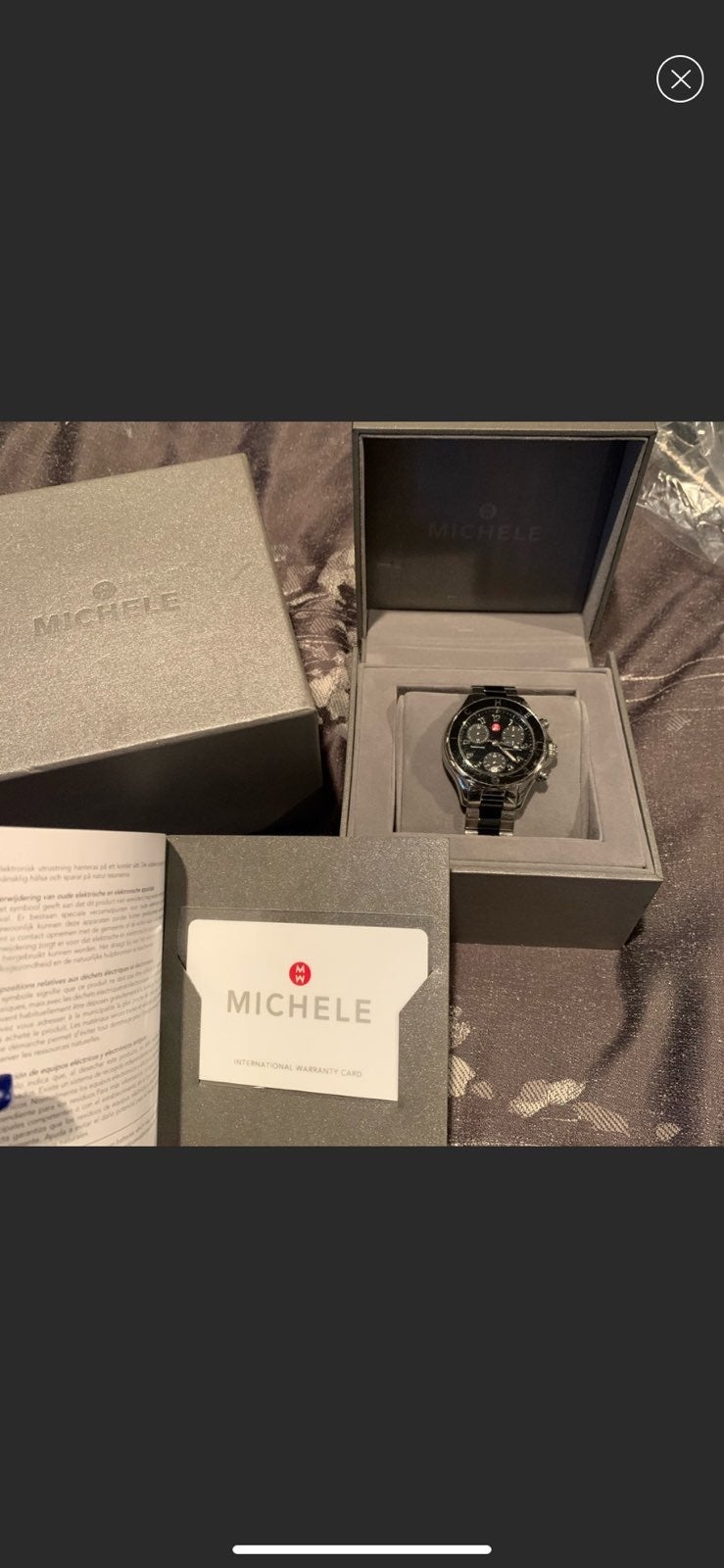 Michele watch (+brand new battery)
