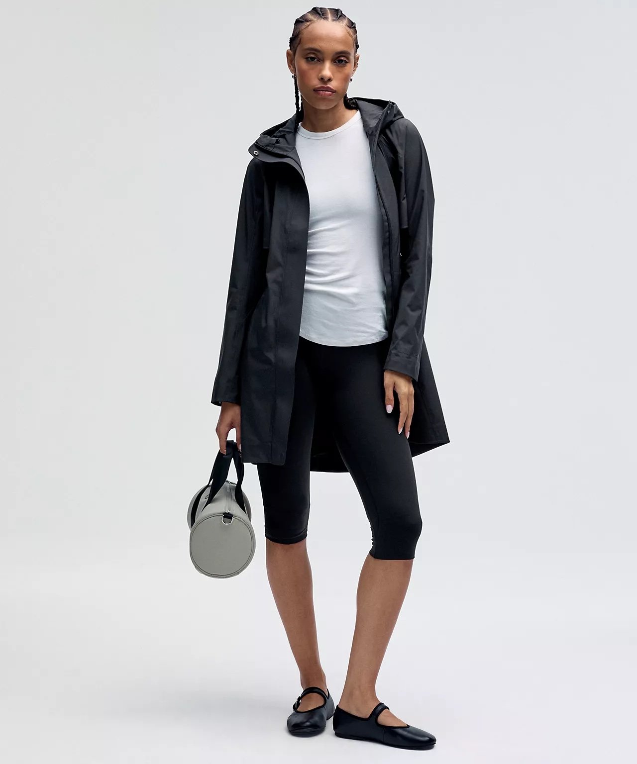 lululemon Rain Rebel Jacket Black New Size 4