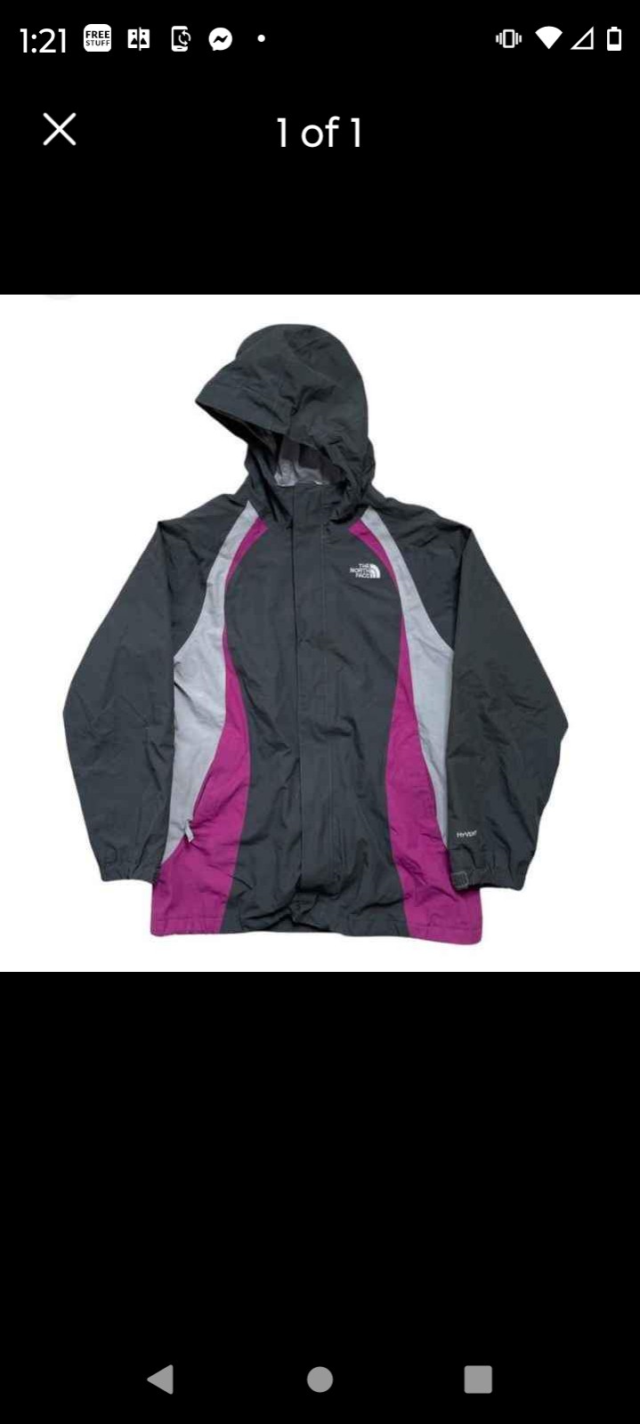 New XL 14/16 North face jacket