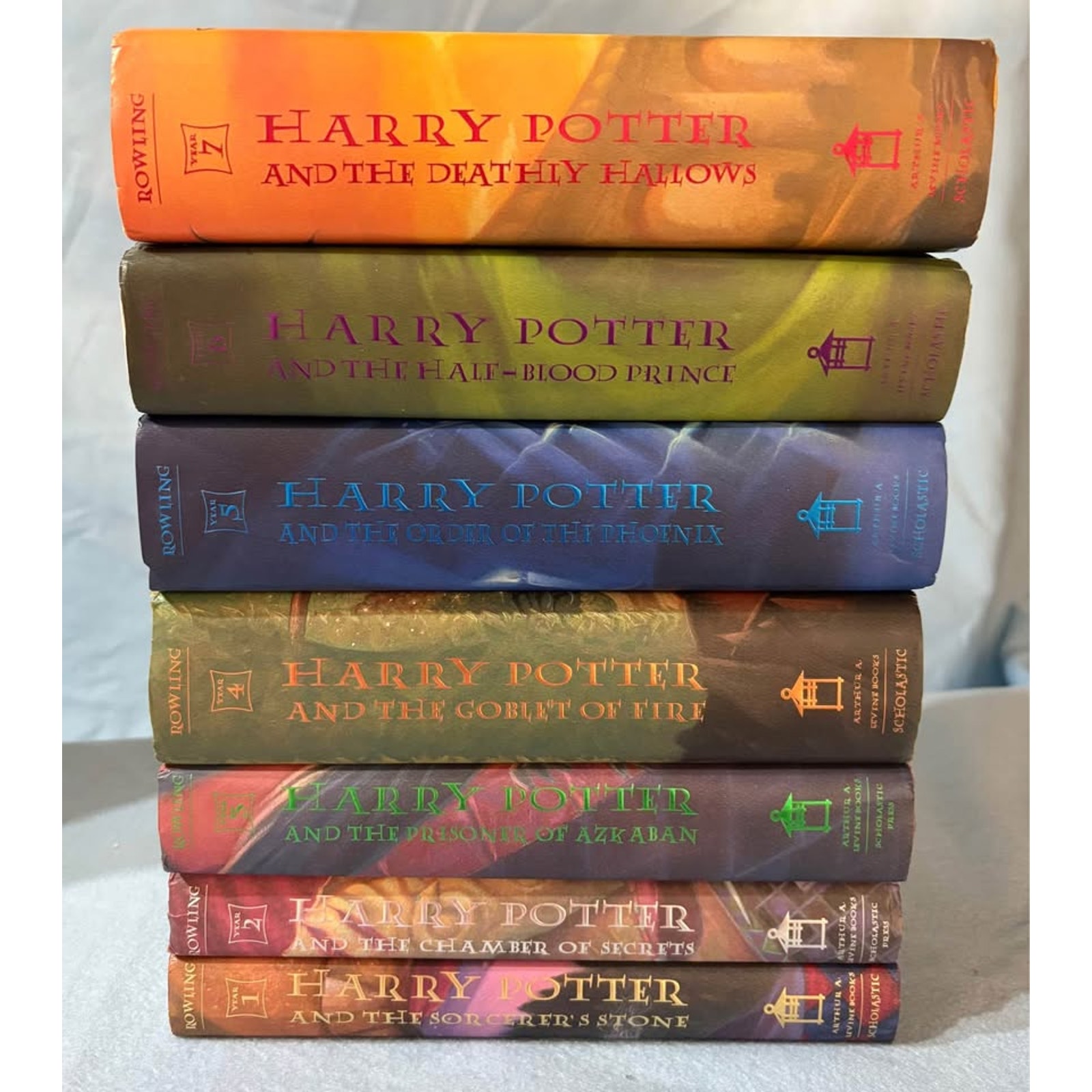 Harry Potter hardcover set books, free shipping