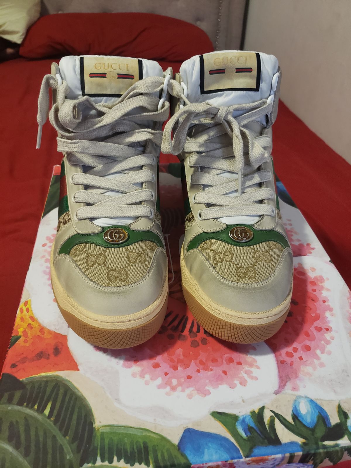 GUCCI HIGH TOP SCREENERS