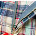 VTG 70s Mens 36x38 Rainbow India Madras Plaid Chino Golf Pants Preppy Rockabilly
