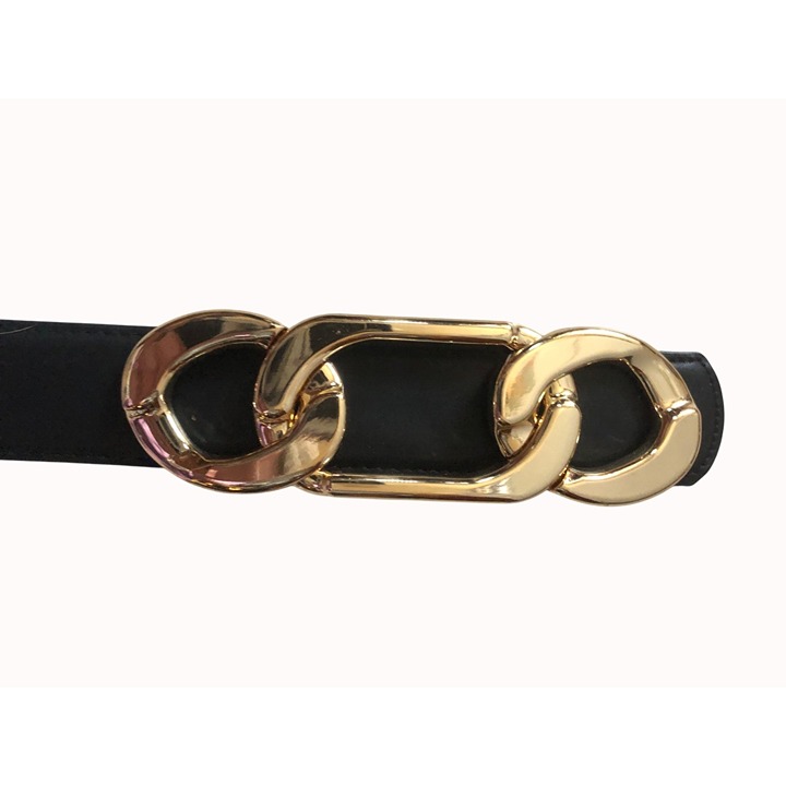 Roller belt / gold ×black | ZOE