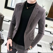 Men’s slim fit suit jacket