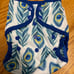 New thirsties plume feather peacock natural cloth pocket diaper snap