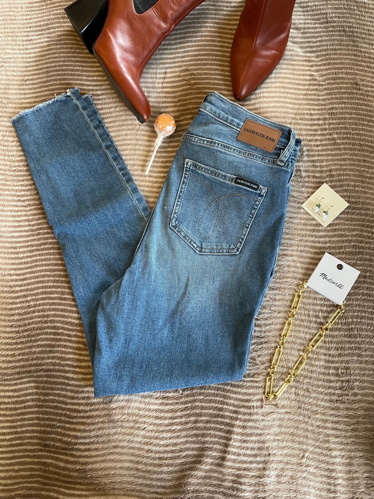 Calvin Klein High Rise Skinny Jeans