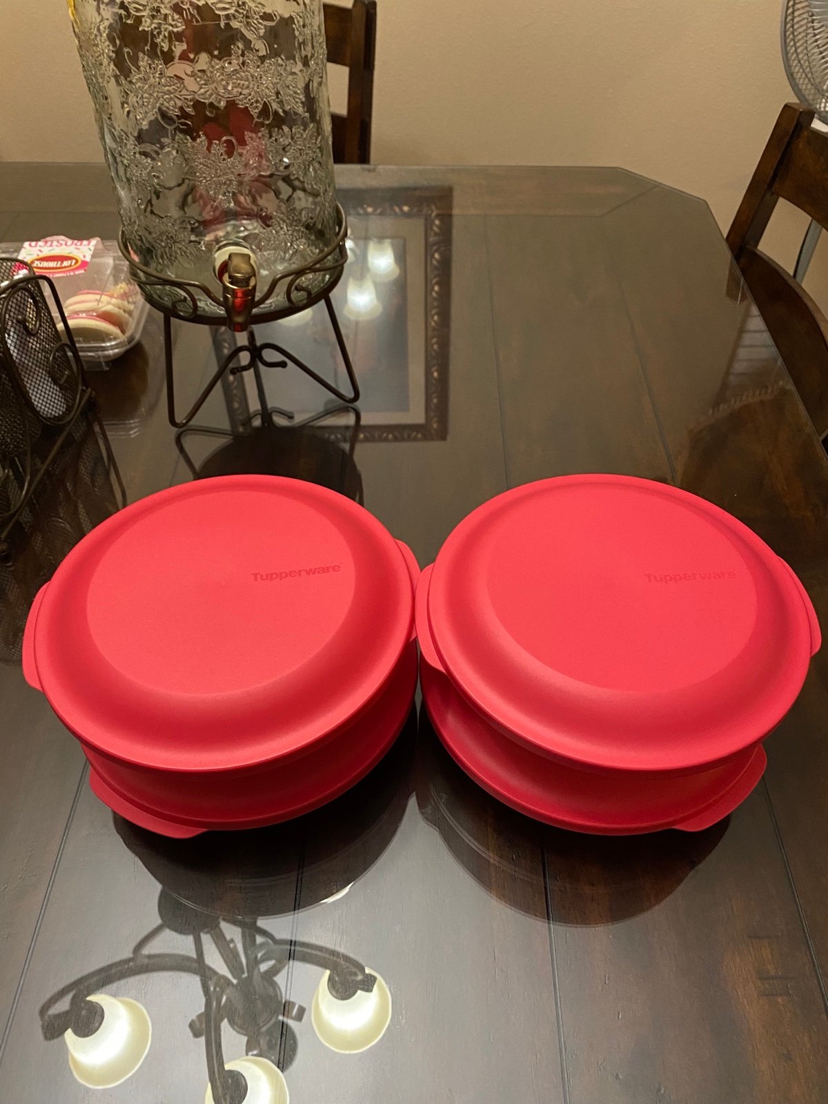 Tupperware Aloha Home Double Plates Set