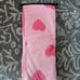 Bella Lux Reversible Valentine’s Heart Pink Throw