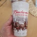 Vintage Budweiser Clydesdale frosted glasses set of 4