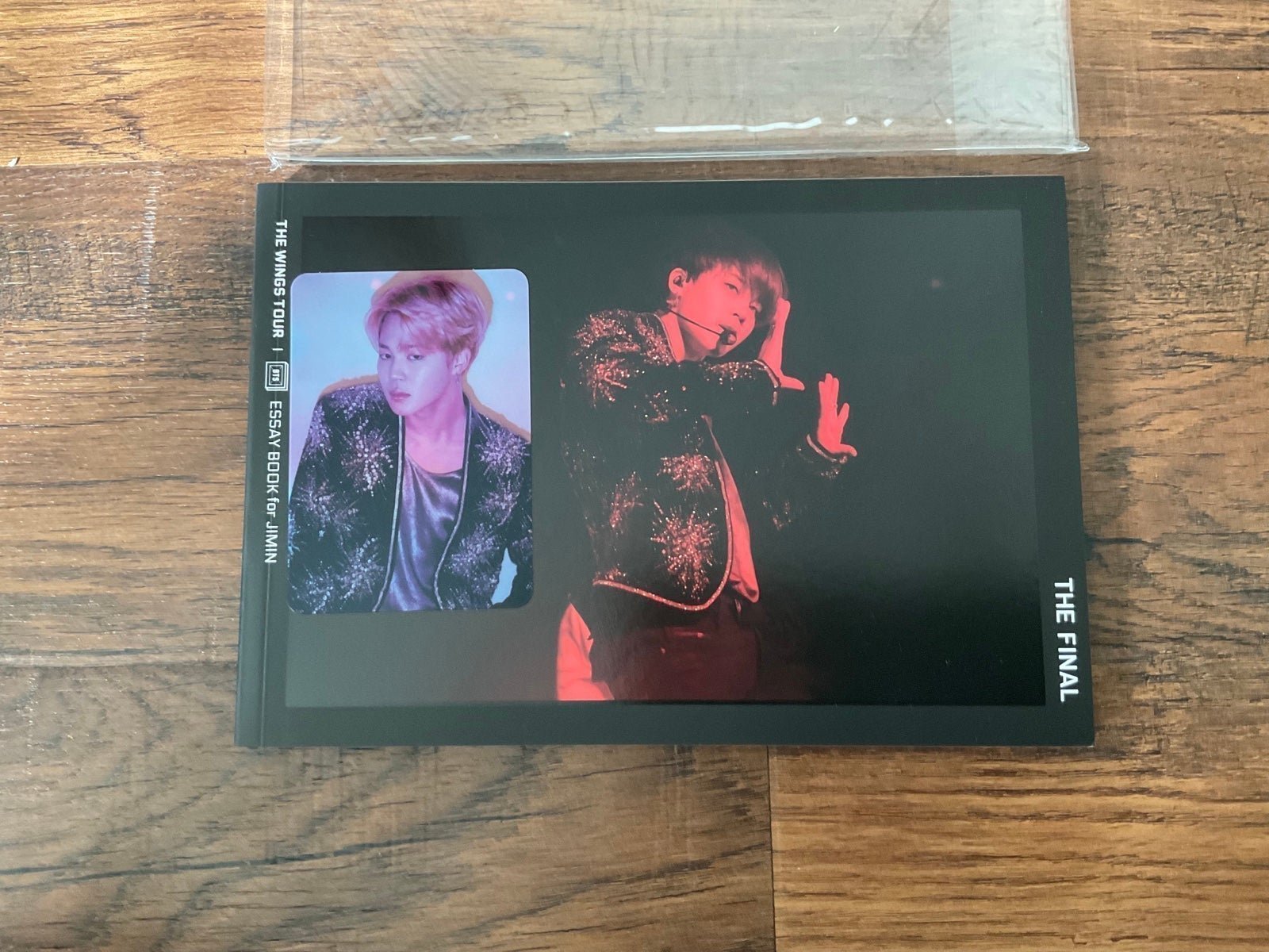 BTS Official Jimin Wings Essay Book w/ PC