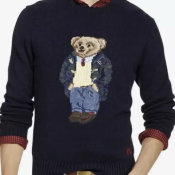Polo Ralph Lauren Iconic Teddy Bear Sweater NEW 398