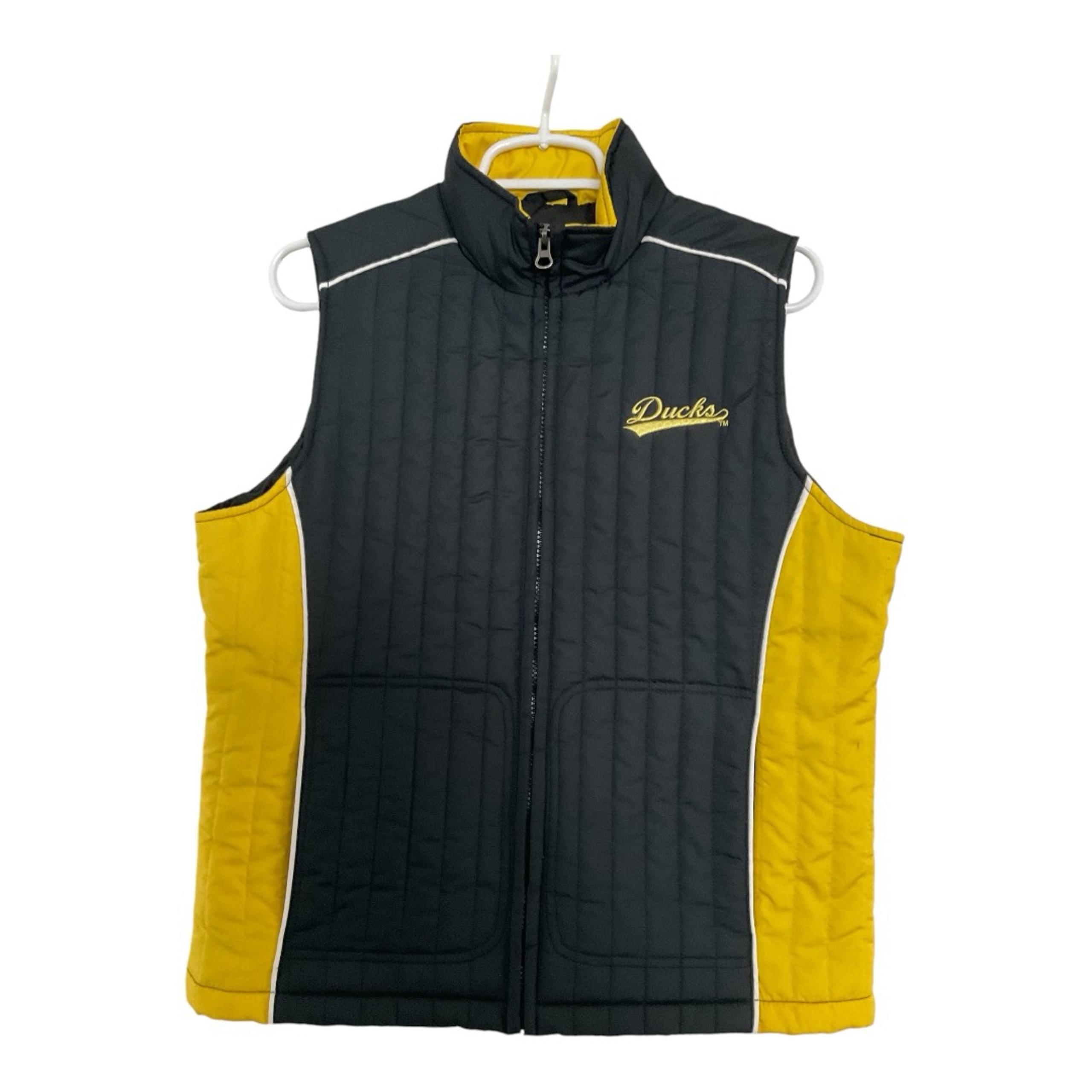 G III Sports by Carl Banks Women’s Sz M University of Oregon Ducks Puffer Vest