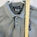 Psycho Bunny Polo Shirt Mens Size 6 Large Gray Pima Cotton Embroidered Logo Golf