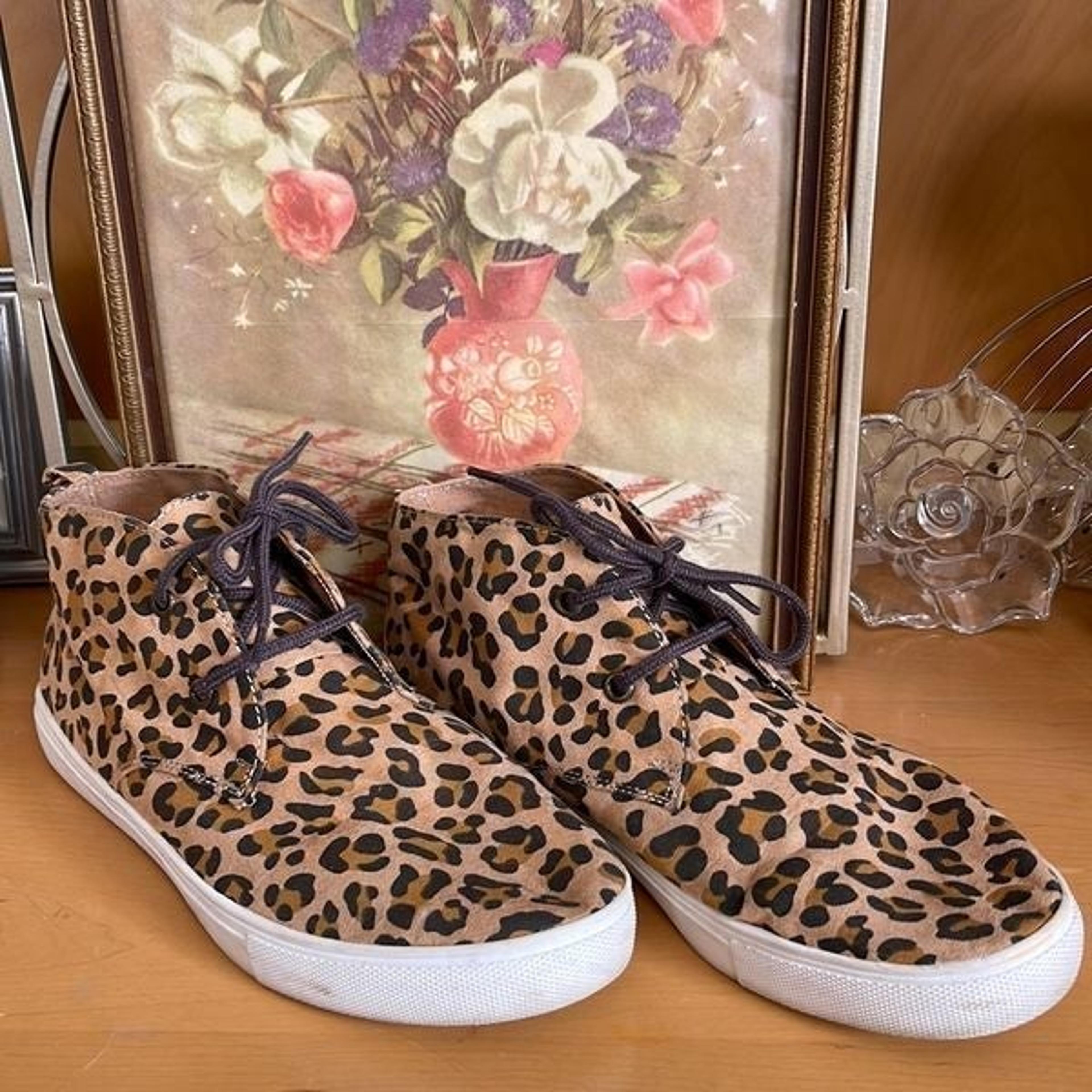 Gap leopard print shoes Clearance