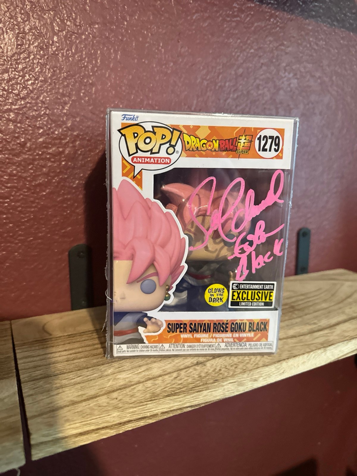 Goku Black Signed Funko Pop
