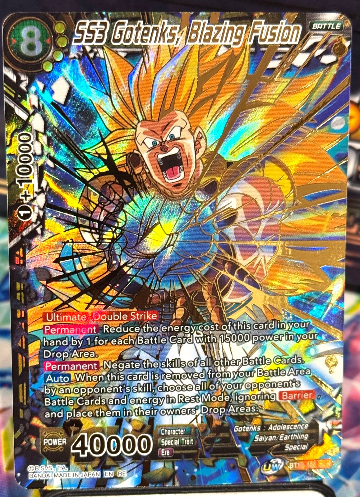 Dragon Ball Super - SS3 Gotenks, Blazing Fusion (BT10-153 SCR)