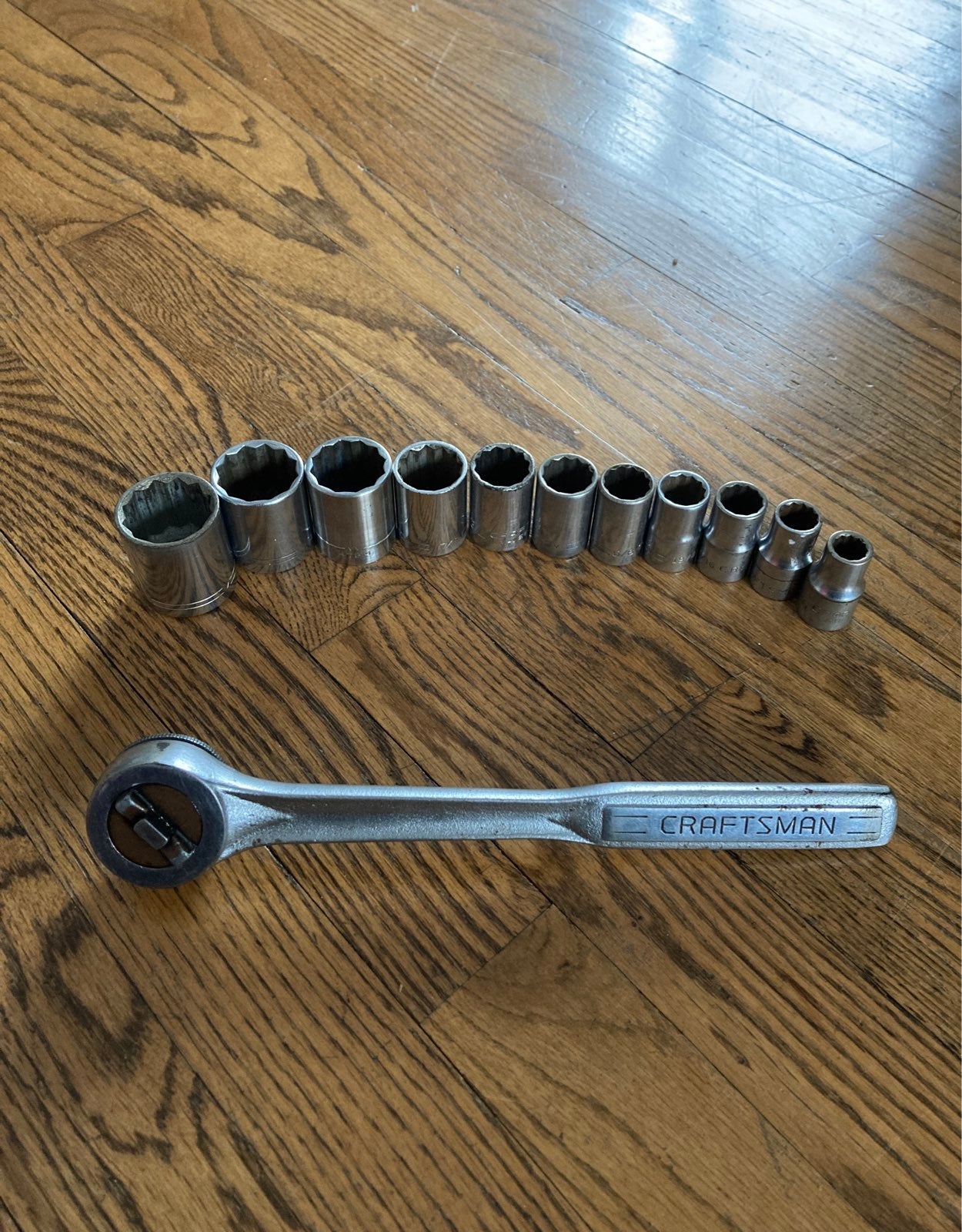 Craftsman socket set 1/2 V US