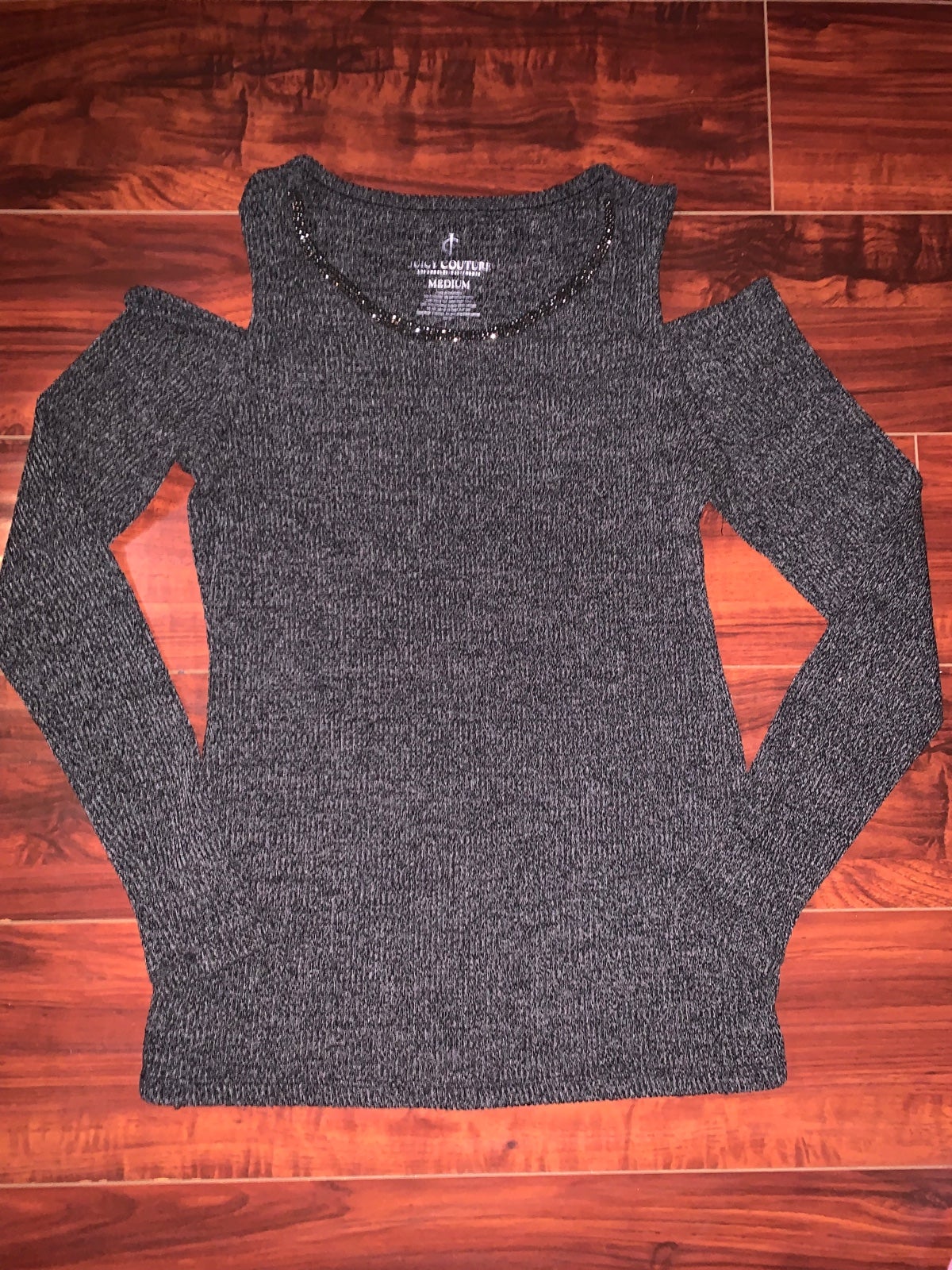 Juicy Couture Shoulder Cut Sweater