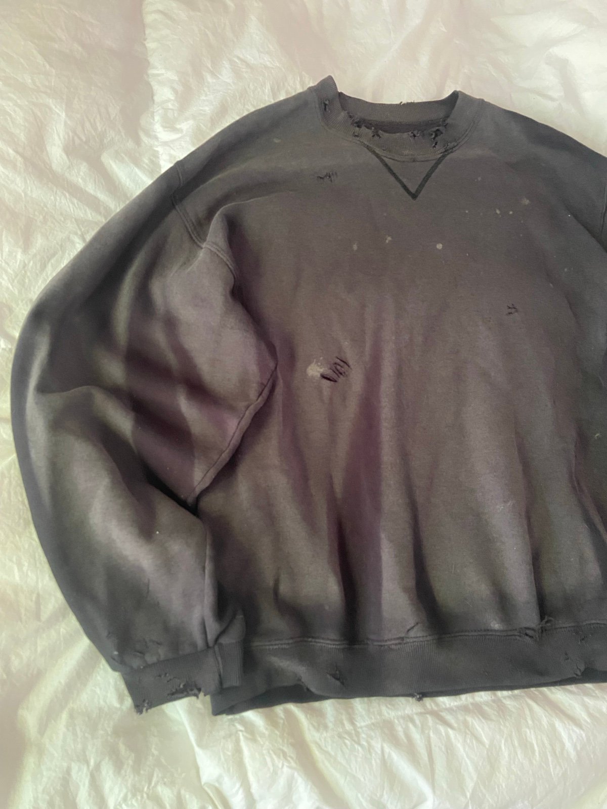 Vintage Boxy Sunfaded Russel Crewneck