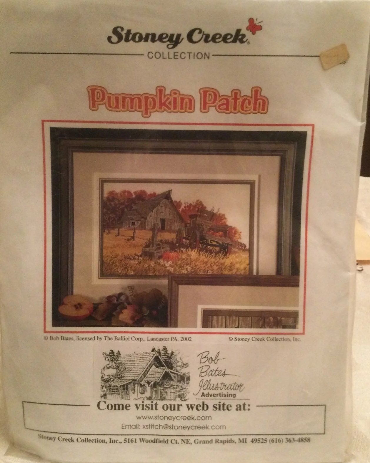 Pumpkin Patch Cross Stitch Kit 28ct
