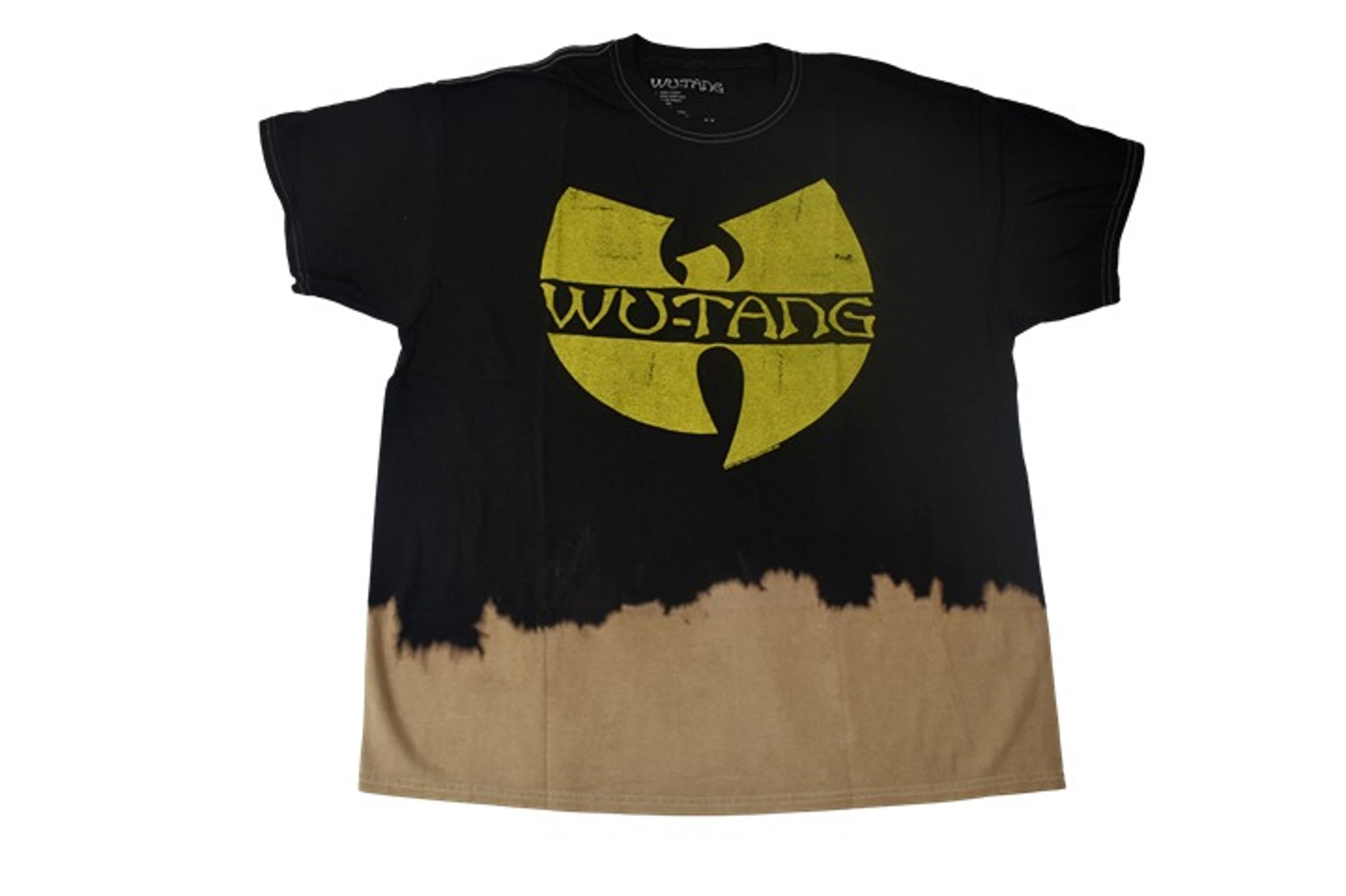 Wu-Tang Clan Mens Dip Dye Hip Hop Rap Music Shirt New XS