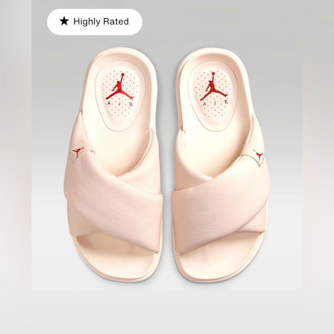 JORDAN Sophia, women slides, size 9, light pink