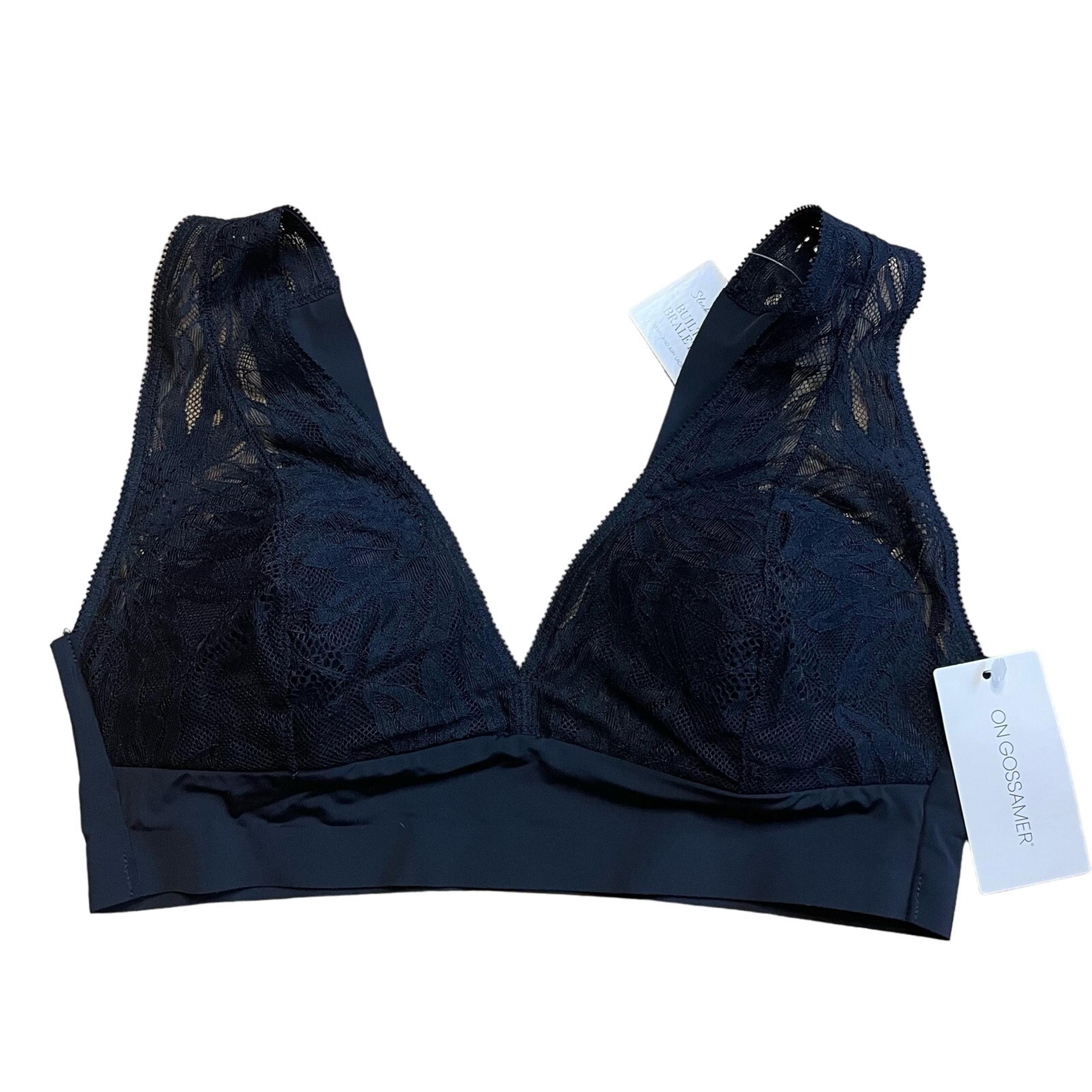 On Gossamer Sleek and Lace Bralette, S