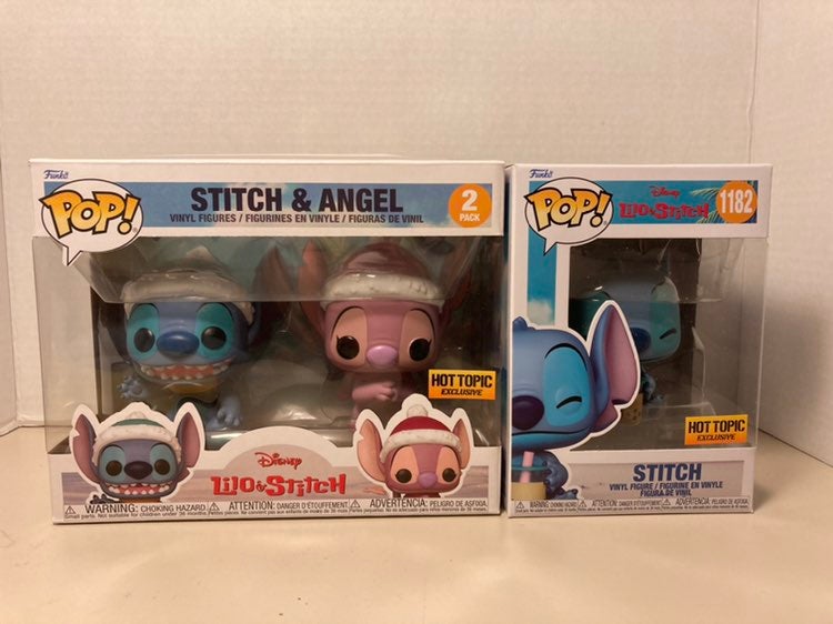 Funko POP! Lilo & Stitch Hot Topic exclusives bundle