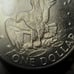 Mint 1971 Ike Dollar Type 2 - S Silver - **ERROR FG DOUBLED*(GEM)