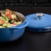 Lodge 6 Quart Enameled Cast Iron Dutch Oven with Lid Dual Handles – Blue