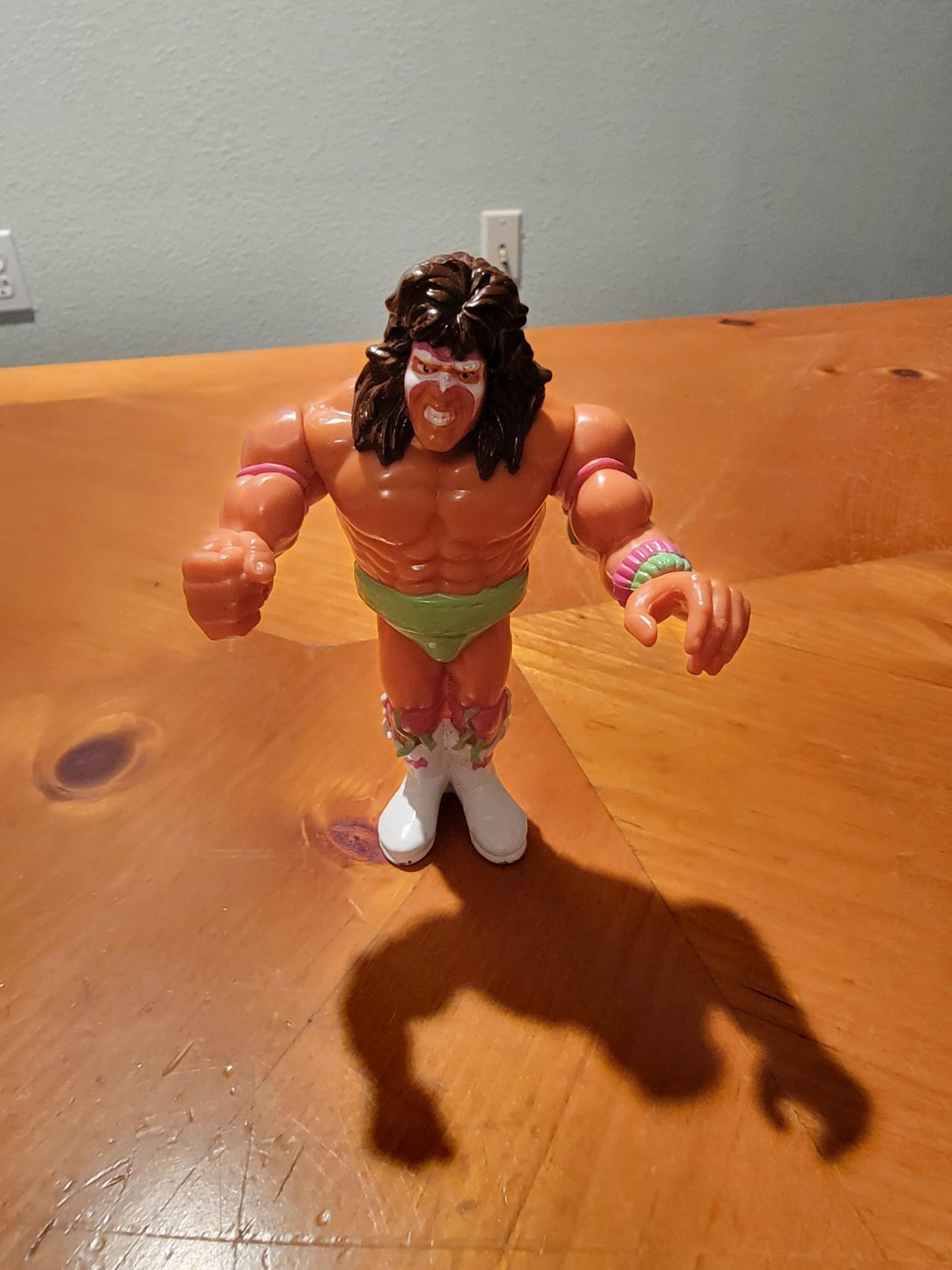 Vintage WWF Ultimate Warrior Action Figure