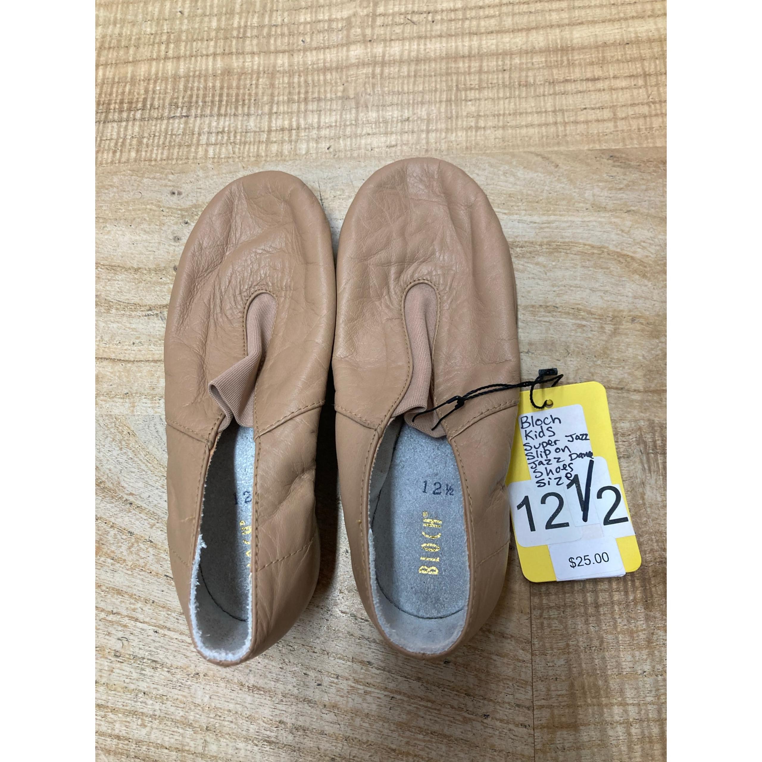 Bloch Girls Super Jazz Shoes Size 12 1/2