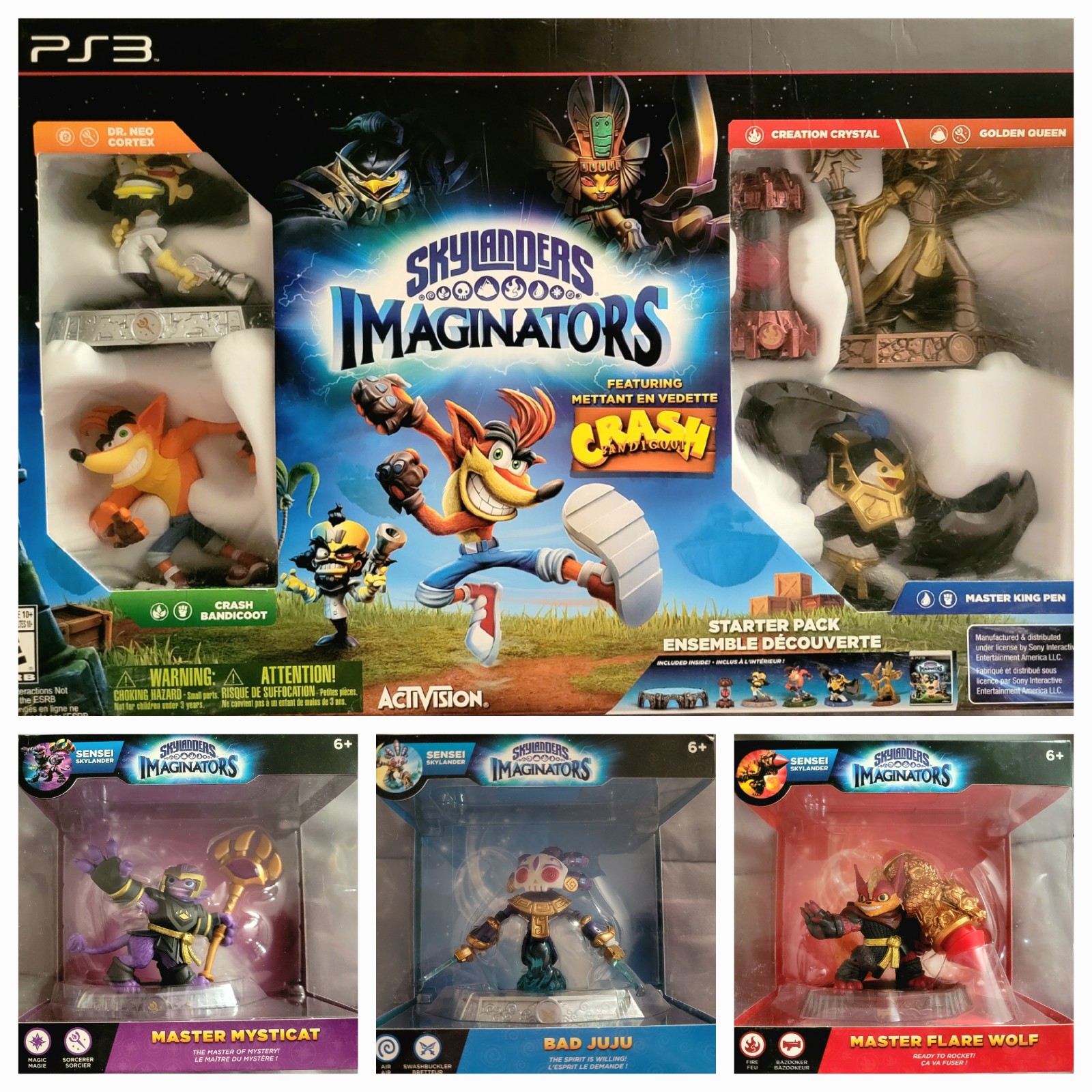 Brand New Skylanders Imaginators PS3 Bundle