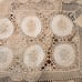 Vintage Table Linens Set lace embroidery