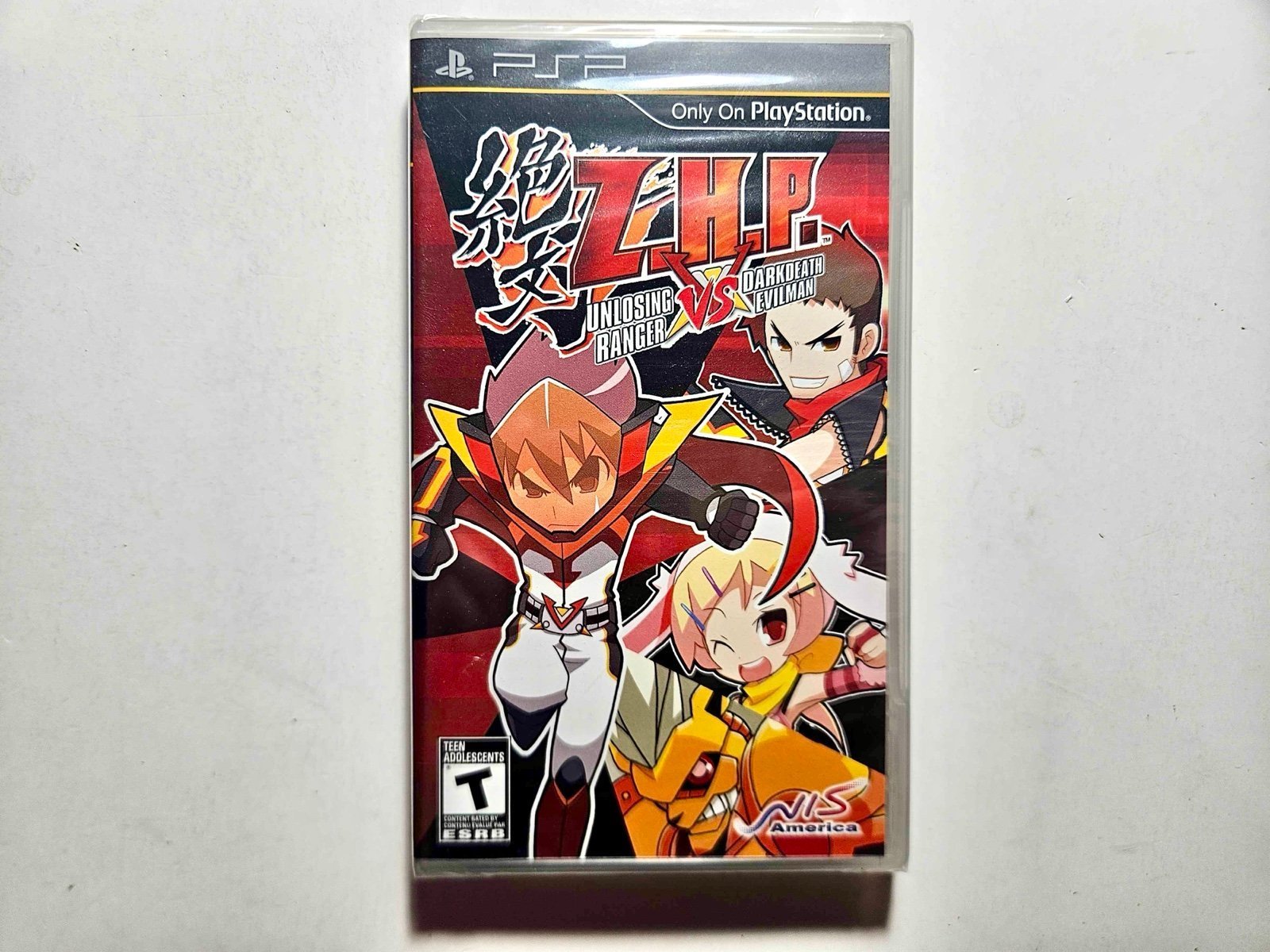 Z.H.P. UNLOSING RANGER VS. DARKDEATH EVILMAN (PSP) BRAND NEW SEALED NICE!