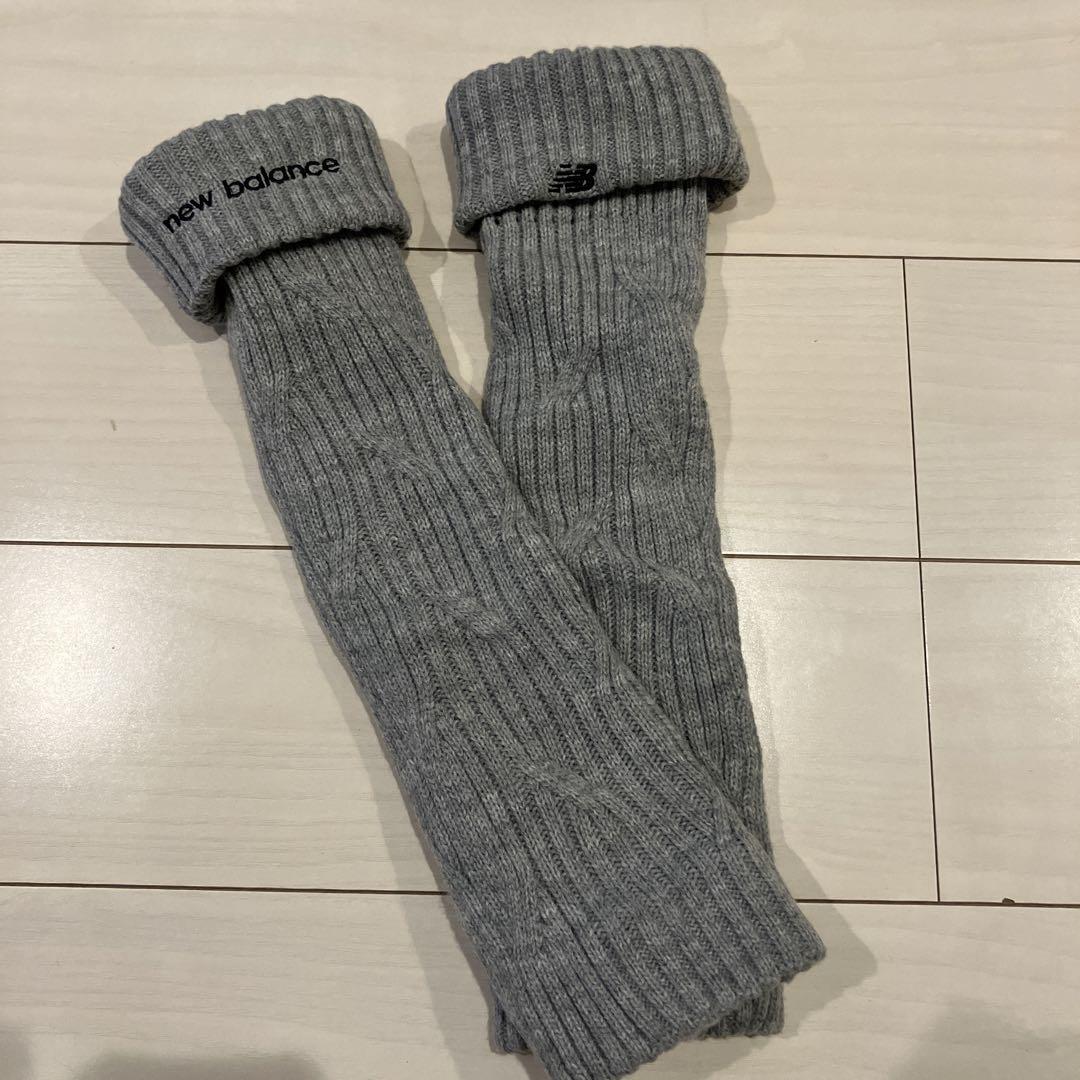 New Balance Gray Leg Warmers Golf
