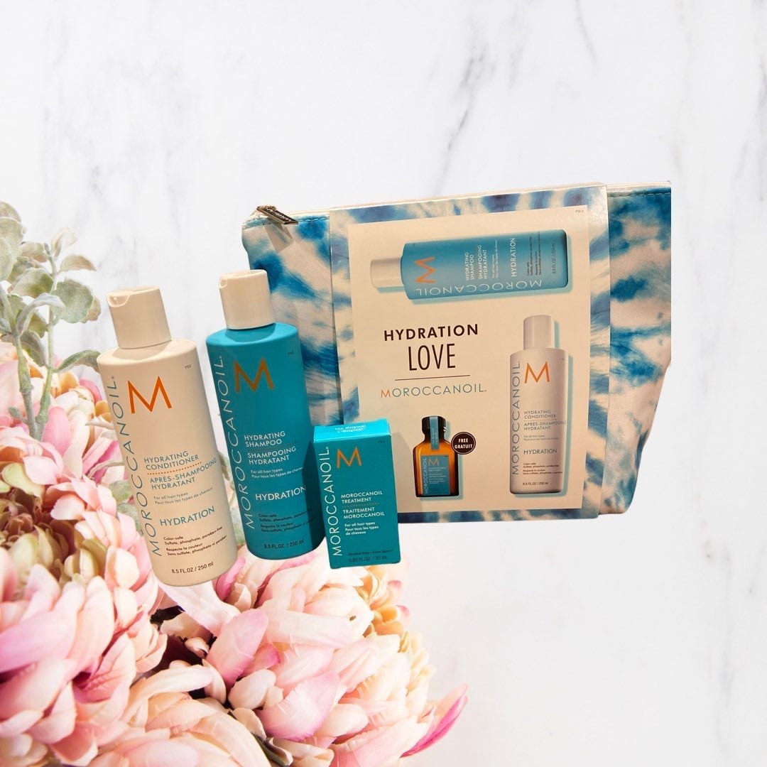 Moroccanoil Hydration Shampoo Conditioner Treatment Souffle
