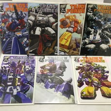 Transformers: Generation 1: Vol. 1 #1-6 (Dreamwave, 2002) multiple variants