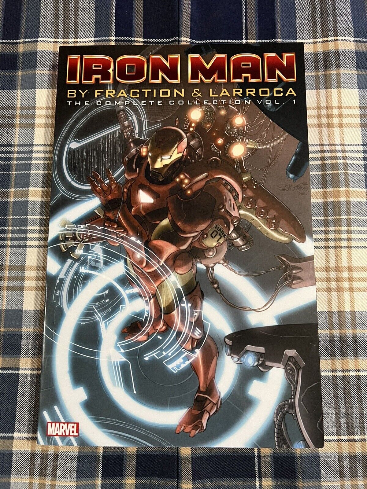 Iron Man by Fraction Larroca Complete Collection Tpb Graphic Novel Omnibus