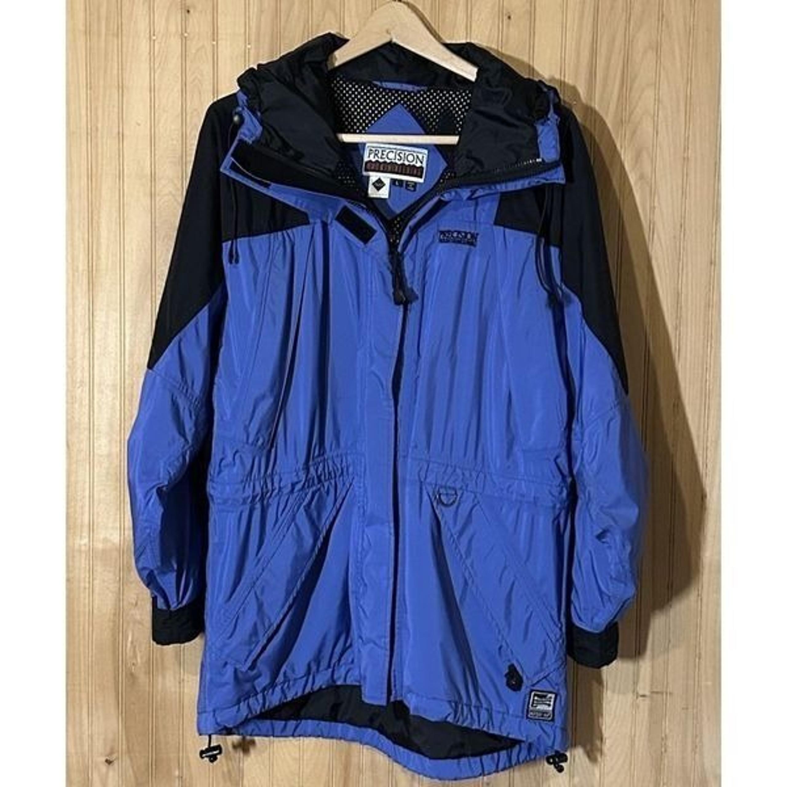 Mountaineering Ski/Snowboard Jacket Men's Large Blue and Black - Precision