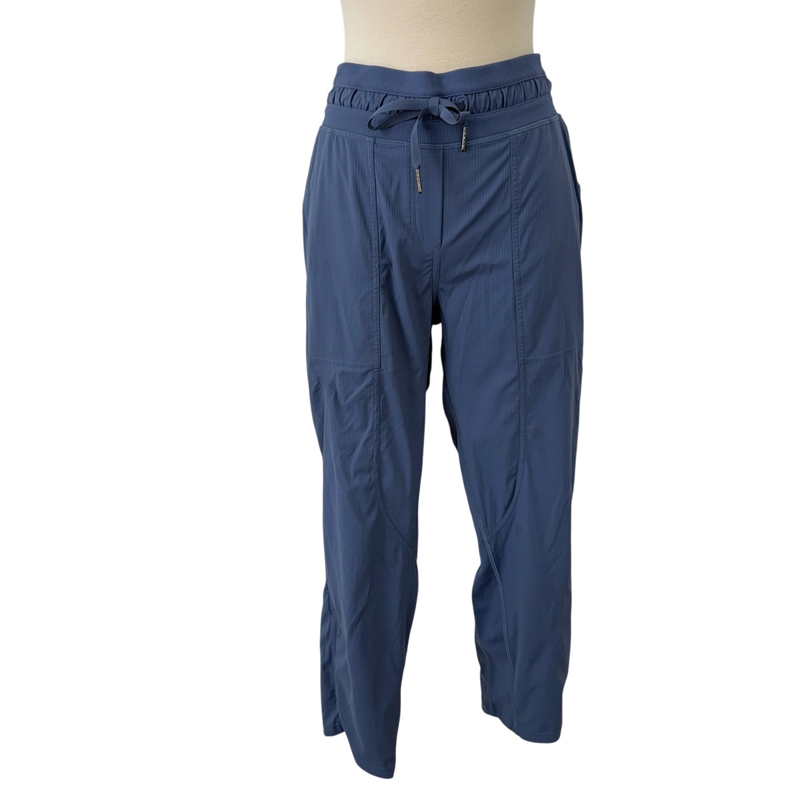 Lululemon Dance Studio Mid-Rise Crop Pants Sweatpants Joggers Water Drop Blue 6