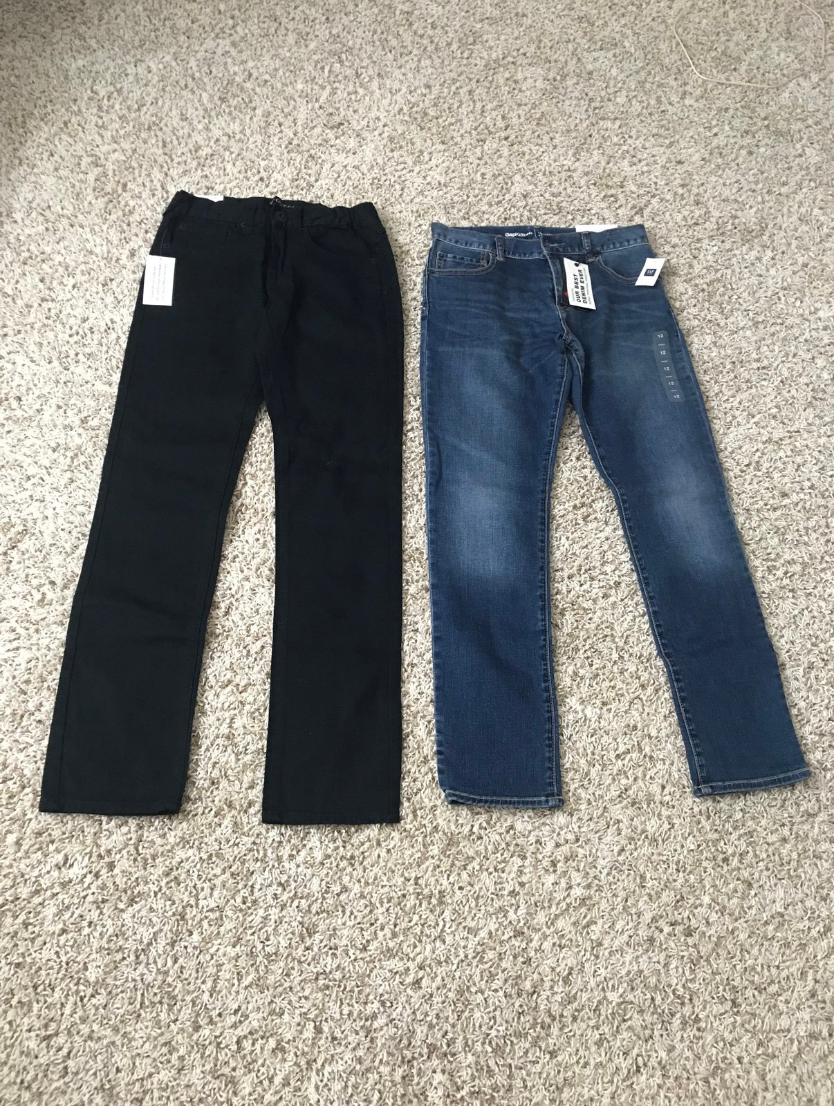 Boys jeans sizes 12