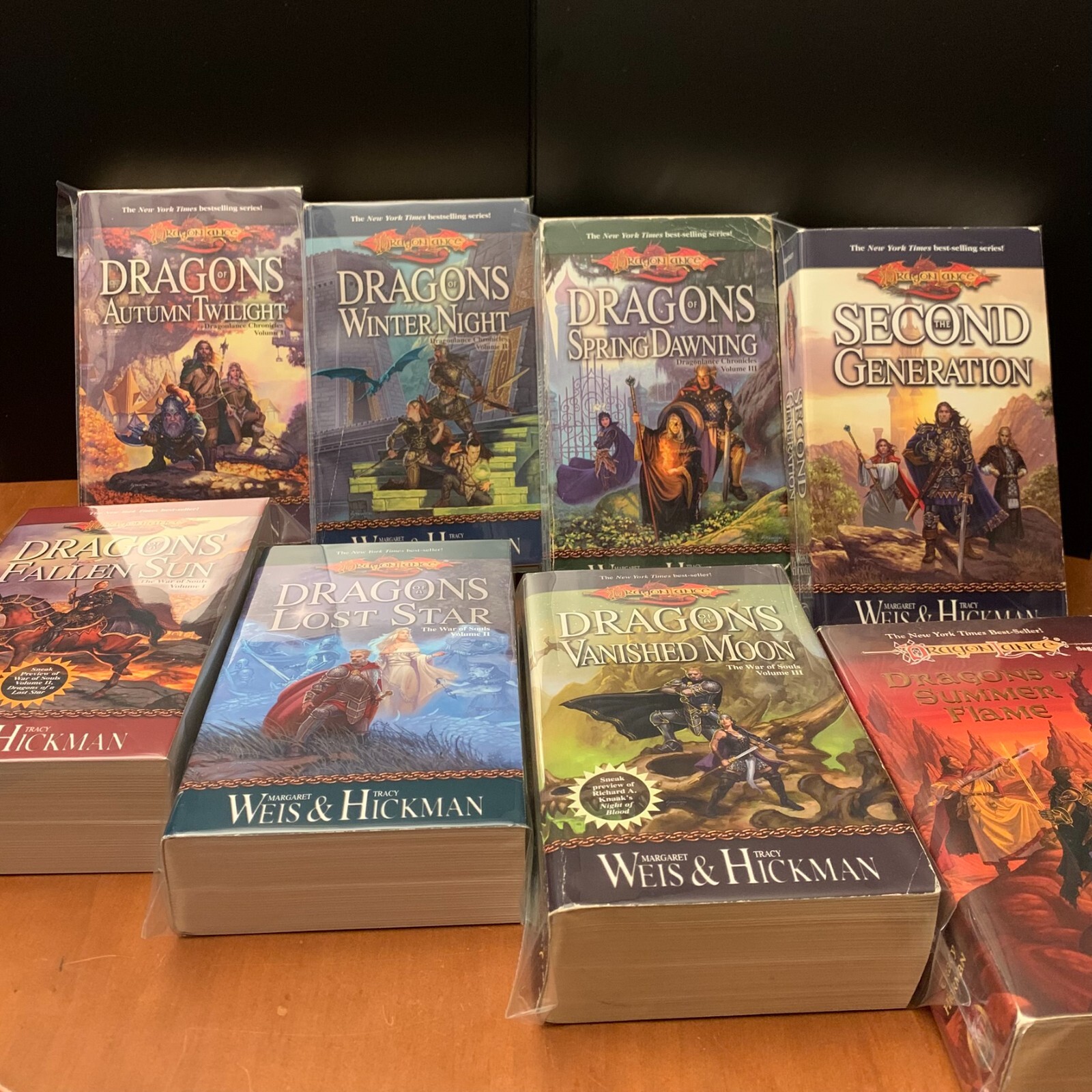 DragonLance Lot: Chronicles War of Souls Trilogy, Summer Flame Second Generation