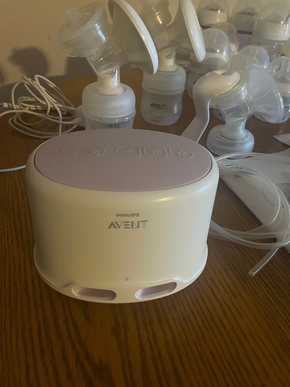 Philips avent pump and bottles