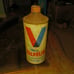 VINTAGE VALVOLINE SUPER OUTBOARD MOTOR OIL ONE LIQUID QUART CONE TOP