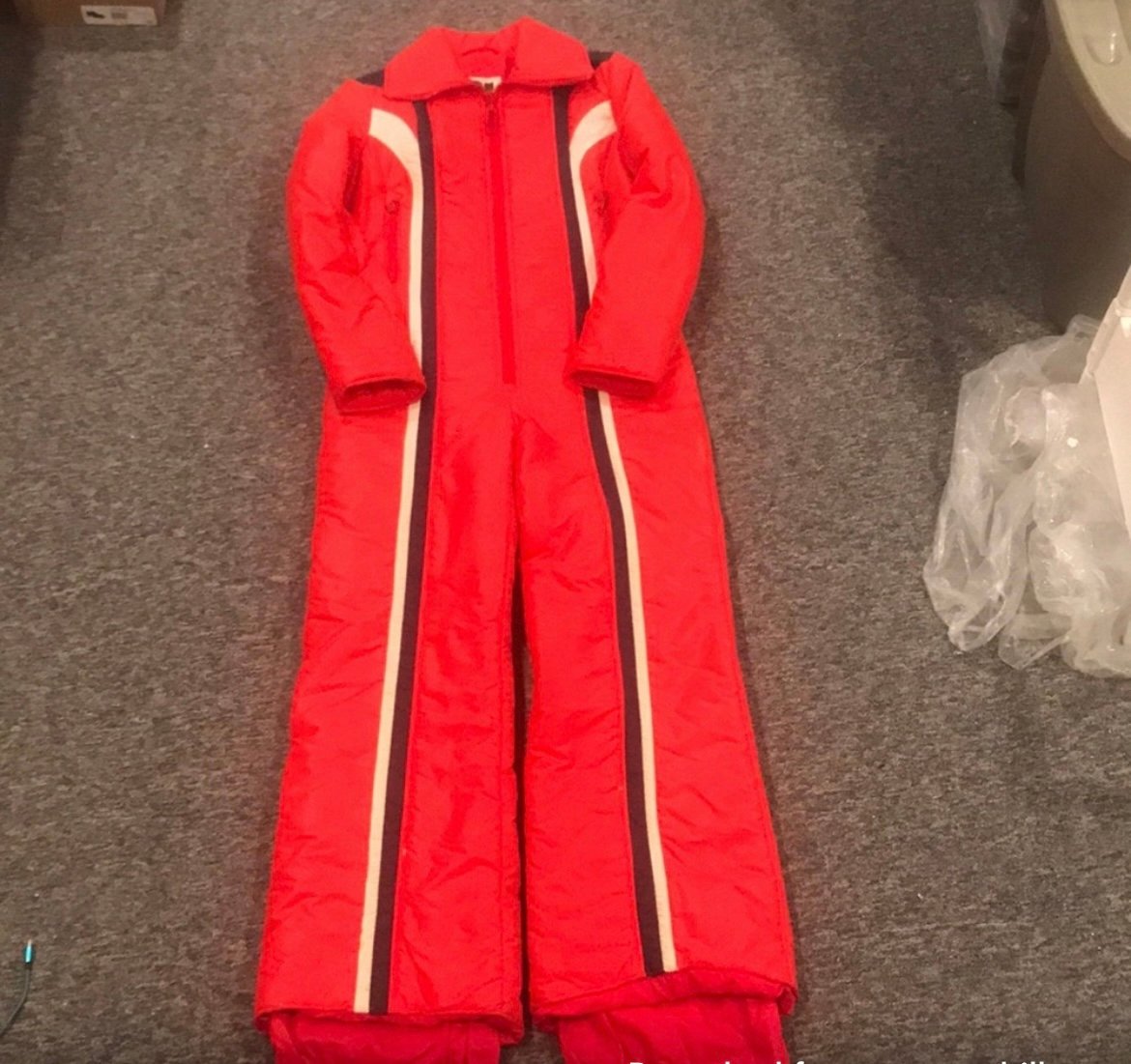 Vintage Swiss skiwear powdersuit