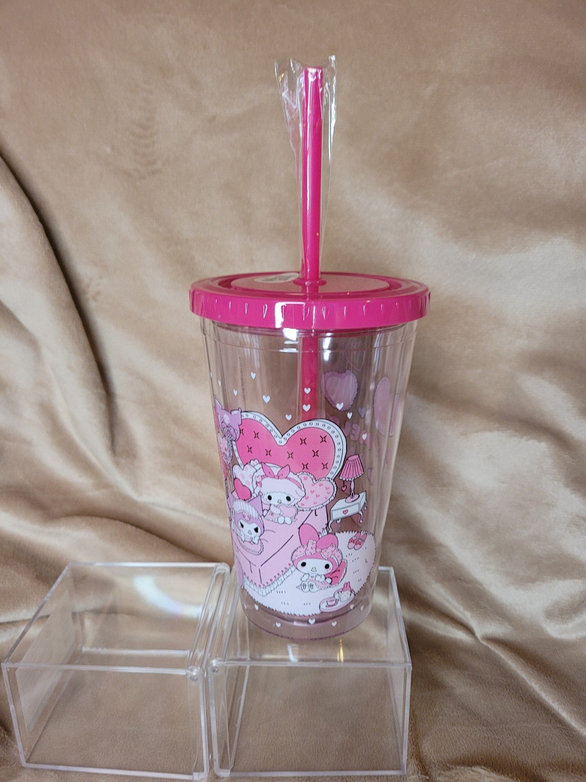 My Melody & Kuromi Slumber Party Acrylic Tumbler 16 oz