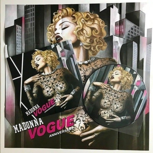 New! Madonna Vogue Anniversary 12 Picture Disc lp Vinyl