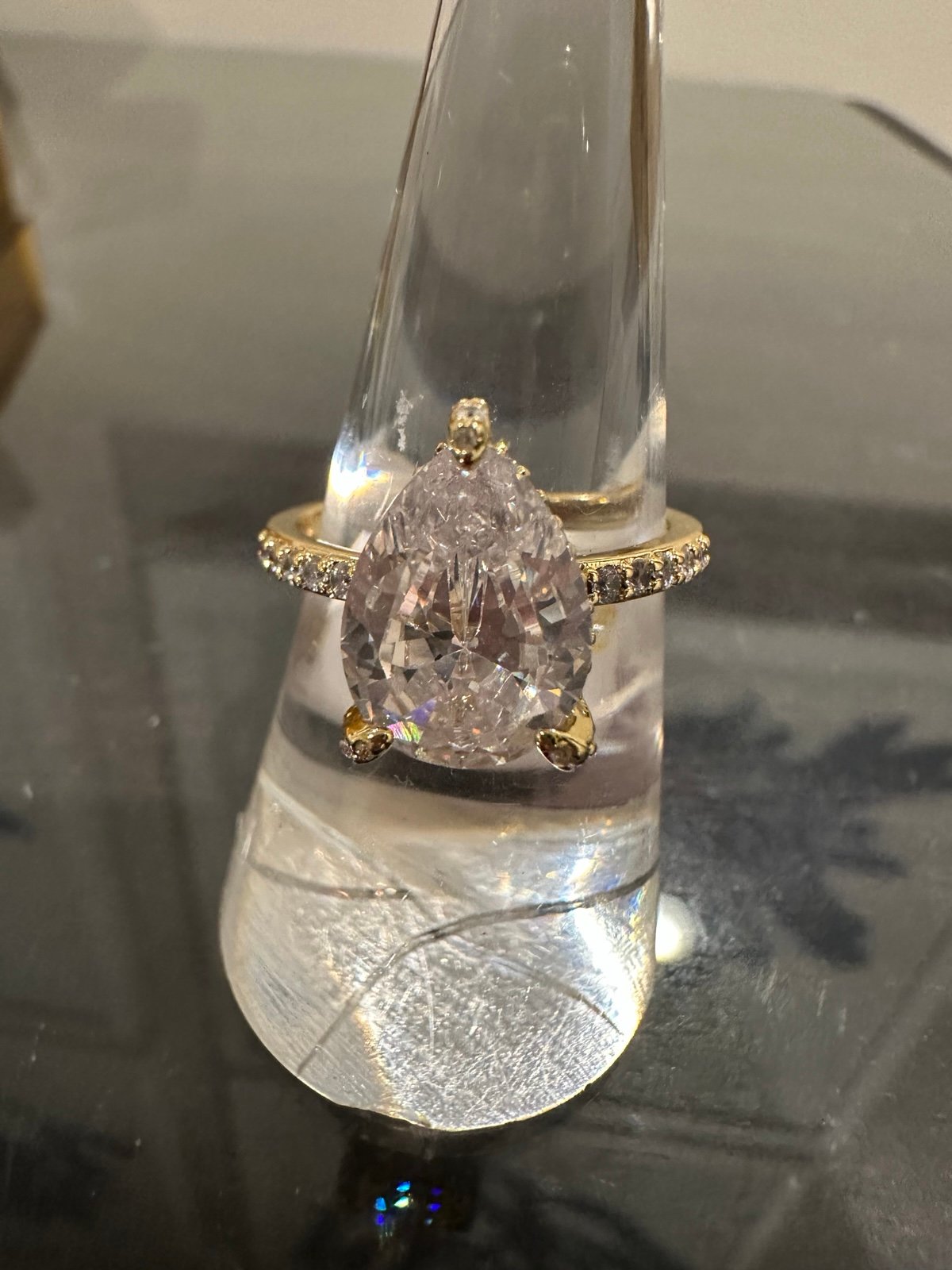 Ring bomb party love’s journey rg12108 size 7