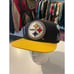 Vintage Pittsburgh Steelers Hat Snapback Logo 7 Black Yellow Team NFL NWT